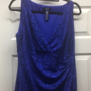 Stunning wrap style lace dress